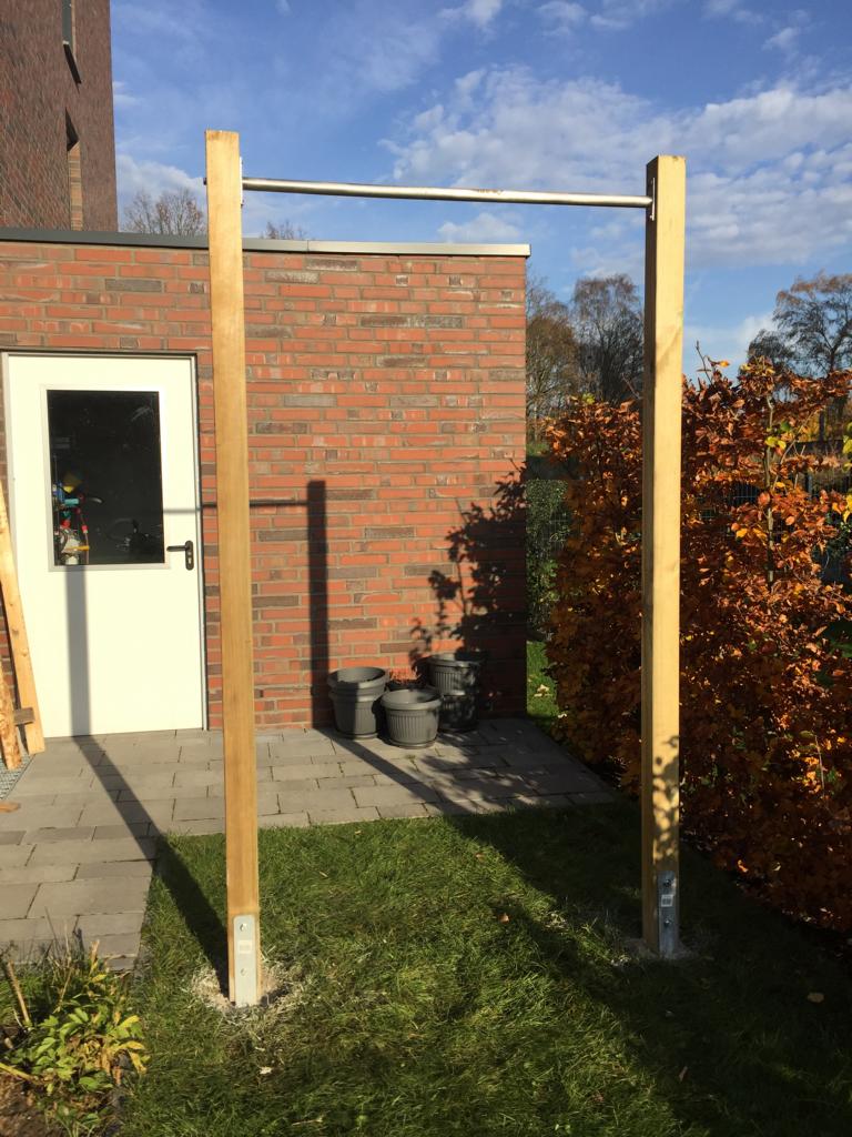 Klimmzugstange für den Garten (DIY) ActivatetheBeast